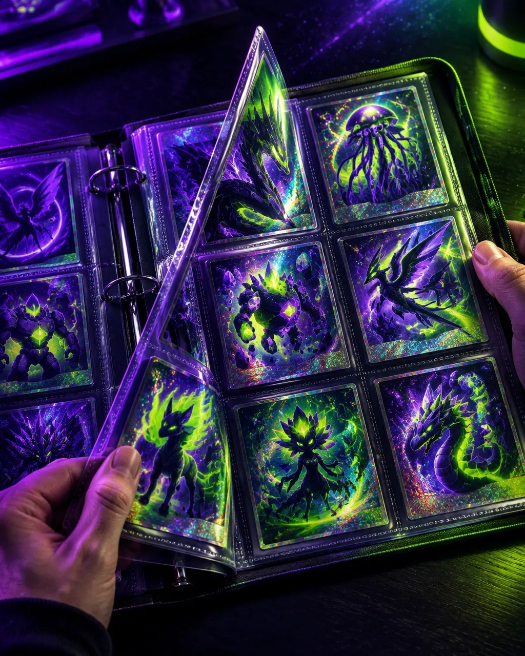 Verdant Coil, Illustration rare collectible card